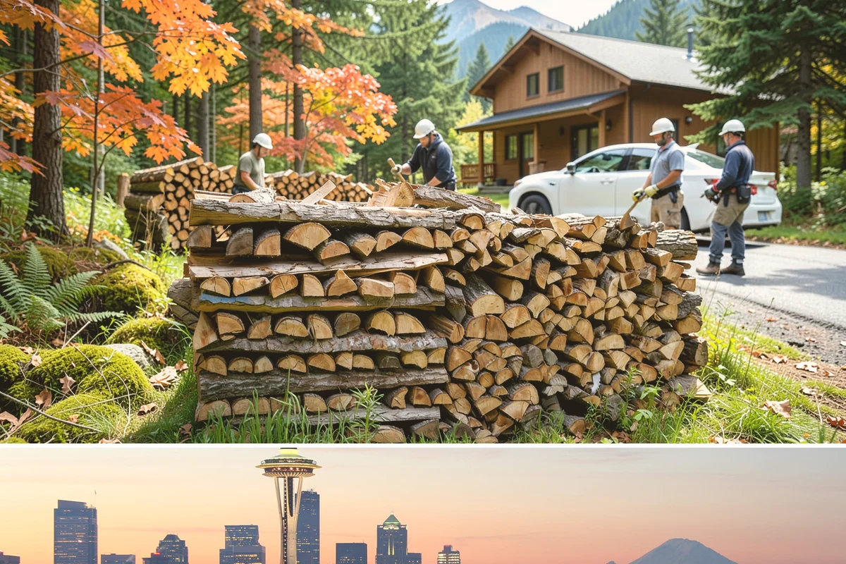 Premium Cooking Wood in Seattle, King County, WA - Best stocked in late spring ahead of the busy summer grilling season.