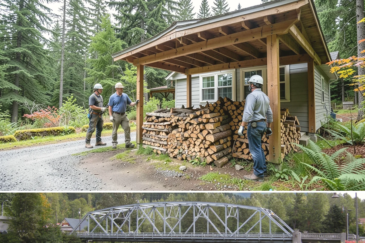 Premium Cooking Wood in Skykomish, King County, WA - Best stocked in late spring ahead of the busy summer grilling season.