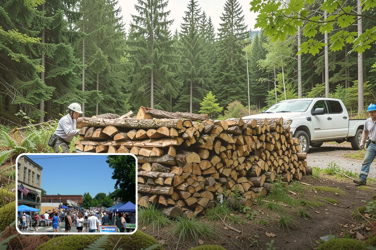 Premium Cooking Wood in Snohomish, Snohomish County, WA - Clean, even burn for versatile outdoor cooking
