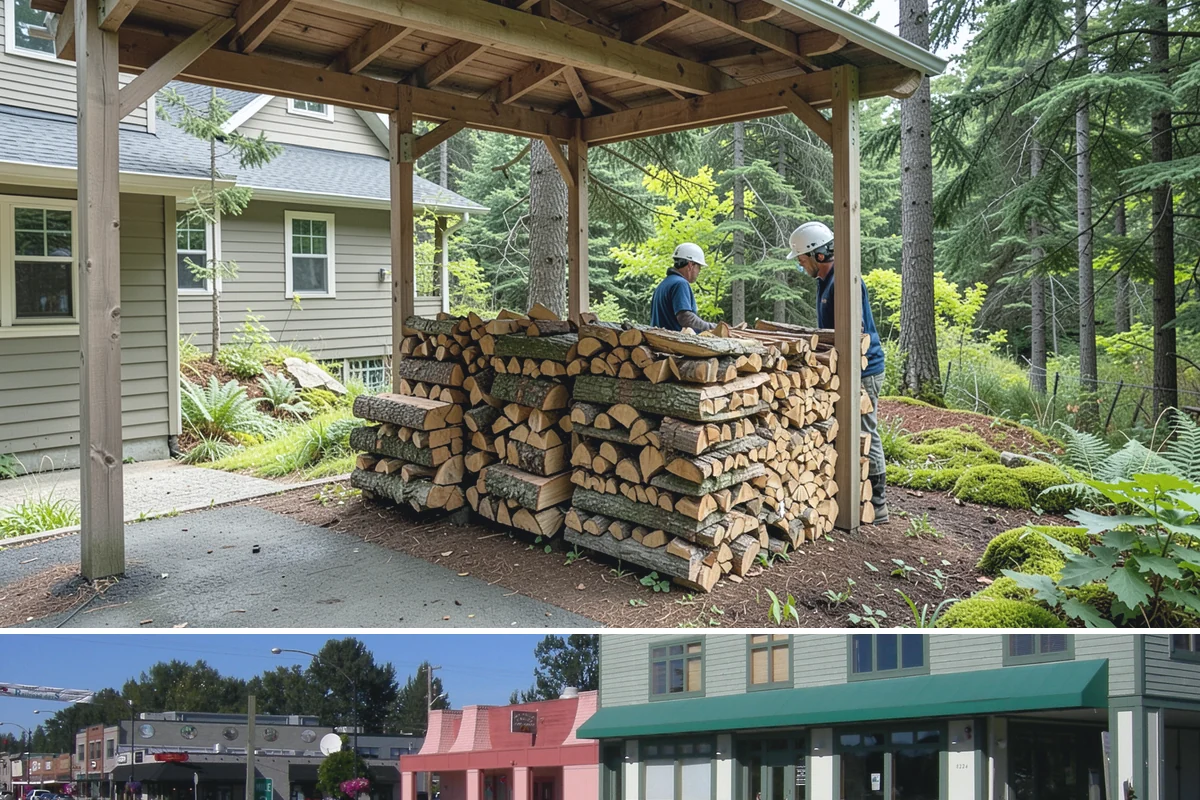 Premium Cooking Wood in Snoqualmie, King County, WA - Best stocked in late spring ahead of the busy summer grilling season.