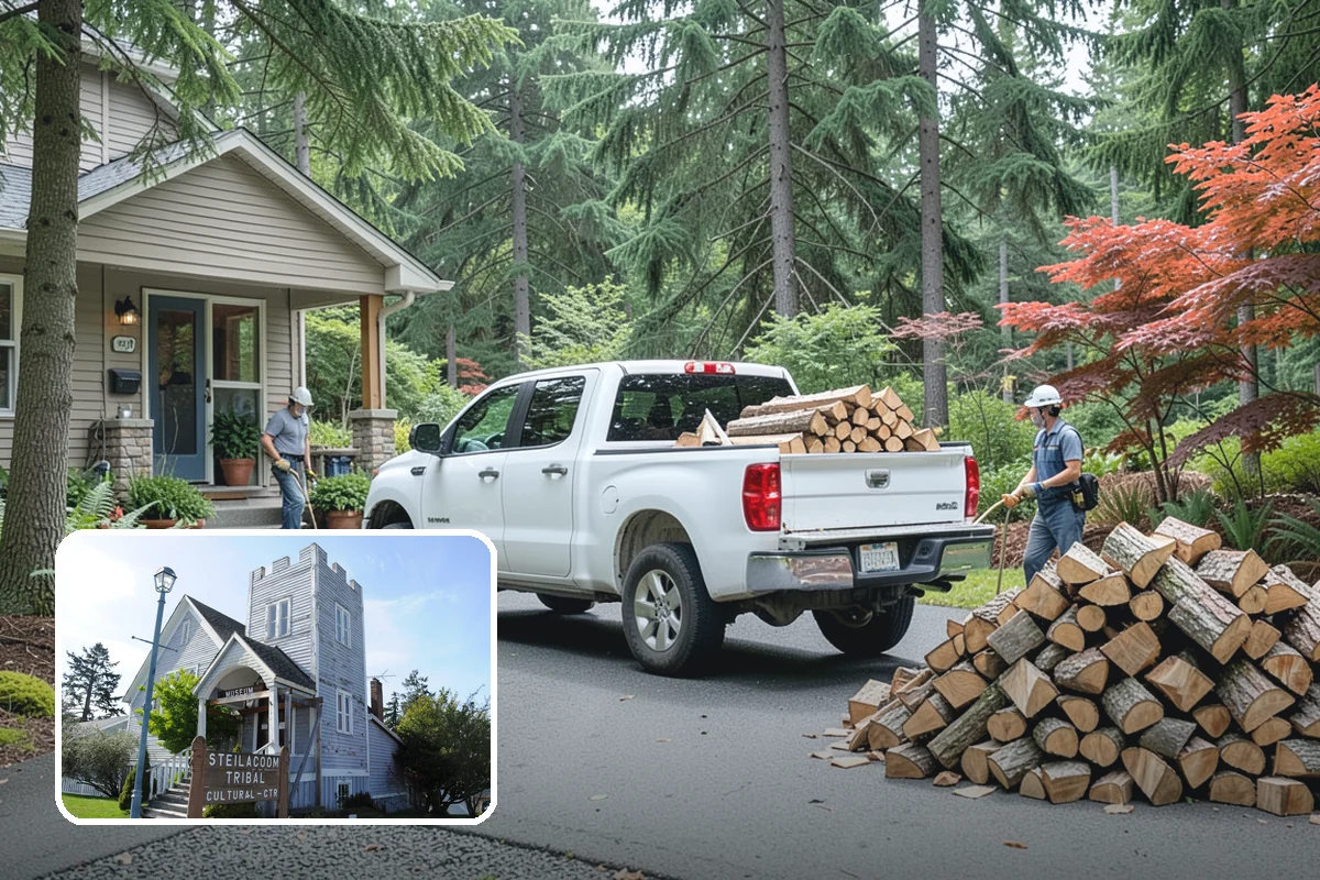 Premium Cooking Wood in Steilacoom, Pierce County, WA - Clean, even burn for versatile outdoor cooking
