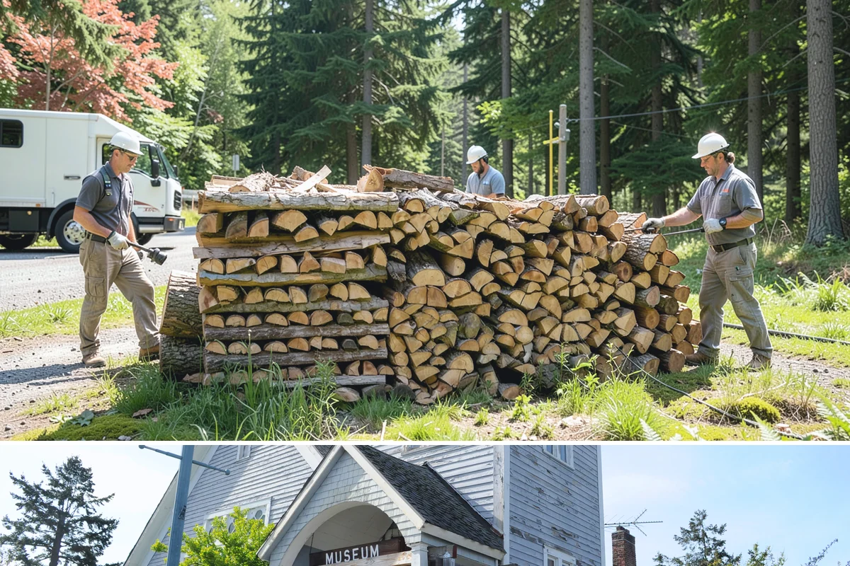 Premium Cooking Wood in Steilacoom, Pierce County, WA - Best stocked in late spring ahead of the busy summer grilling season.