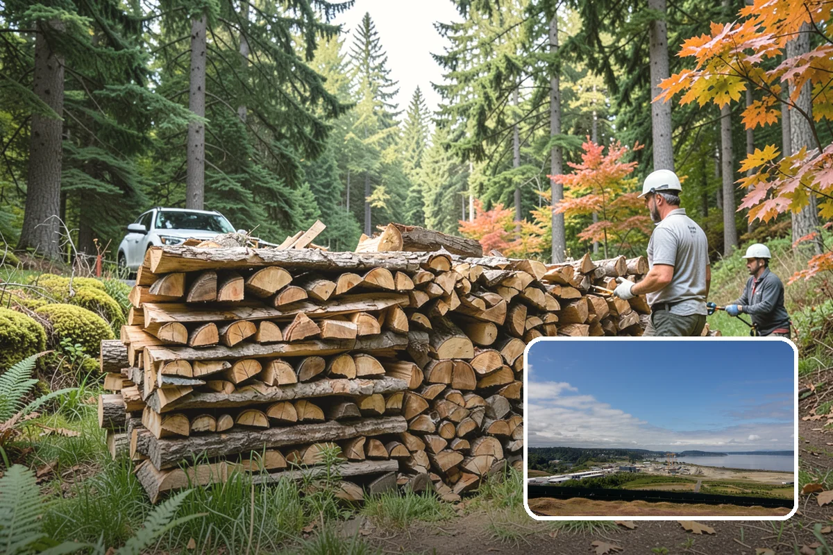 Premium Cooking Wood in University Place, Pierce County, WA - Clean, even burn for versatile outdoor cooking