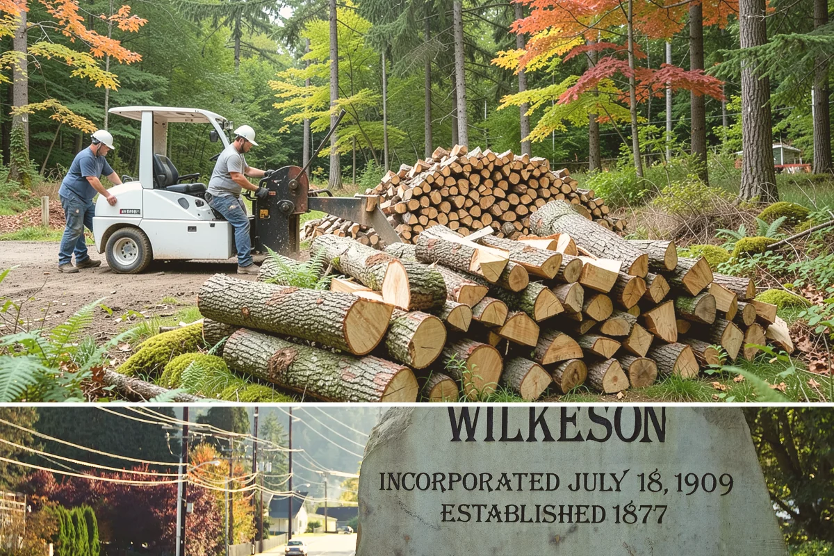 Premium Cooking Wood in Wilkeson, Pierce County, WA - Best stocked in late spring ahead of the busy summer grilling season.