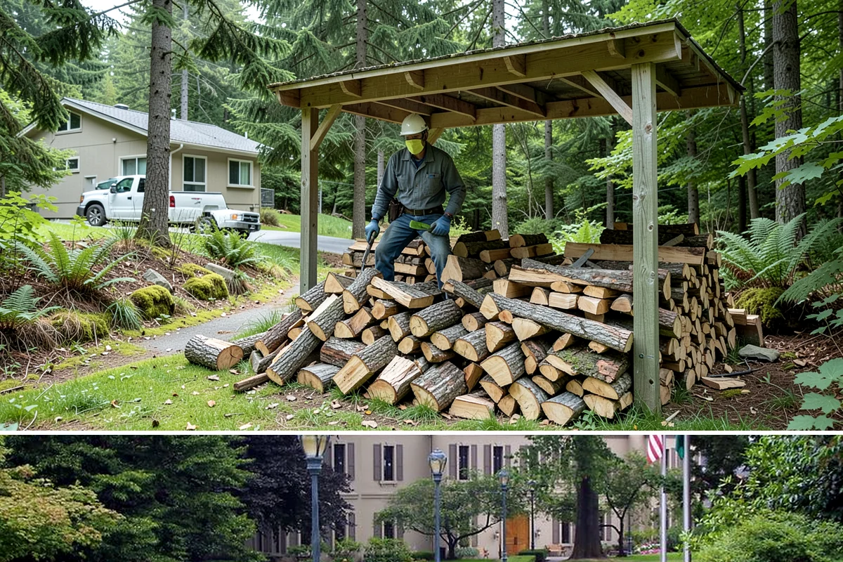 Premium Cooking Wood in Woodinville, King County, WA - Best stocked in late spring ahead of the busy summer grilling season.