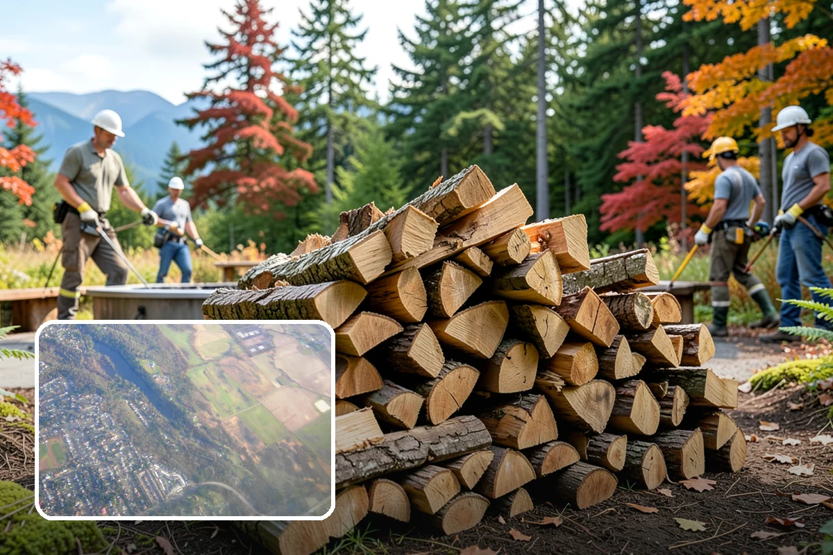 Premium Firewood in Algona, King County, WA - Lower moisture for faster lighting and cleaner burning