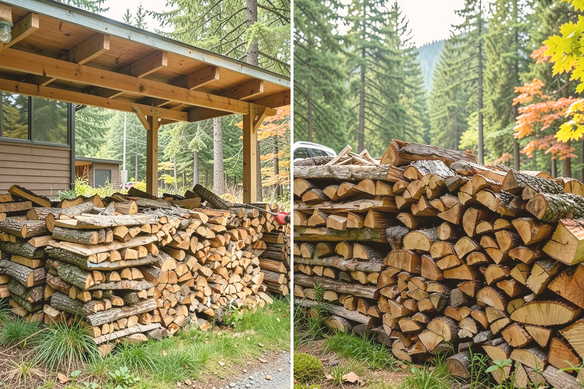 Premium Firewood in Algona, King County, WA - We select stock that has reached the driest, most stable condition