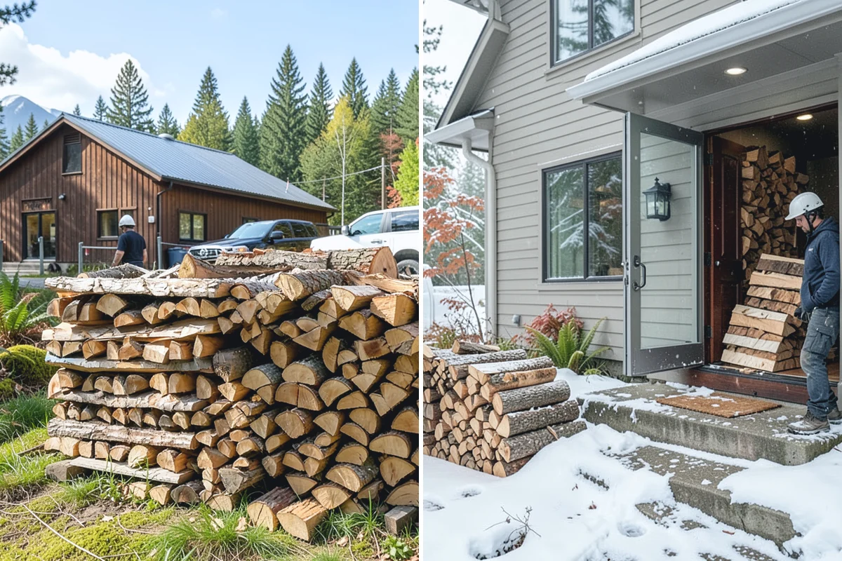 Premium Firewood in Beaux Arts Village, King County, WA - We select stock that has reached the driest, most stable condition