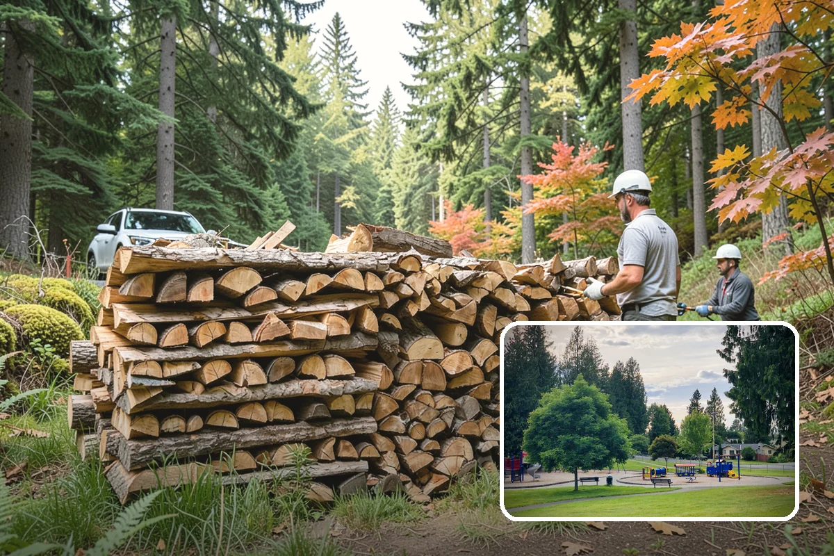 Premium Firewood in Bonney Lake, Pierce County, WA - Lower moisture for faster lighting and cleaner burning
