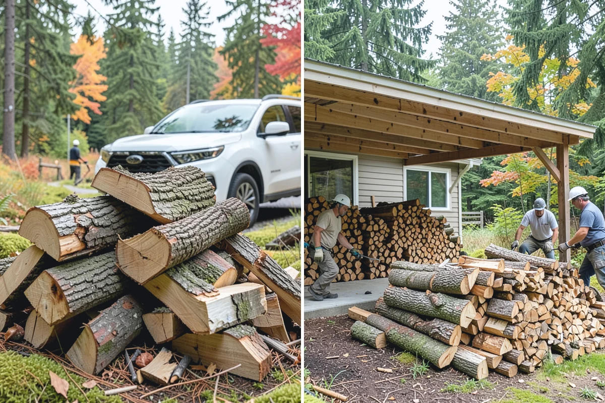 Premium Firewood in Bonney Lake, Pierce County, WA - We select stock that has reached the driest, most stable condition