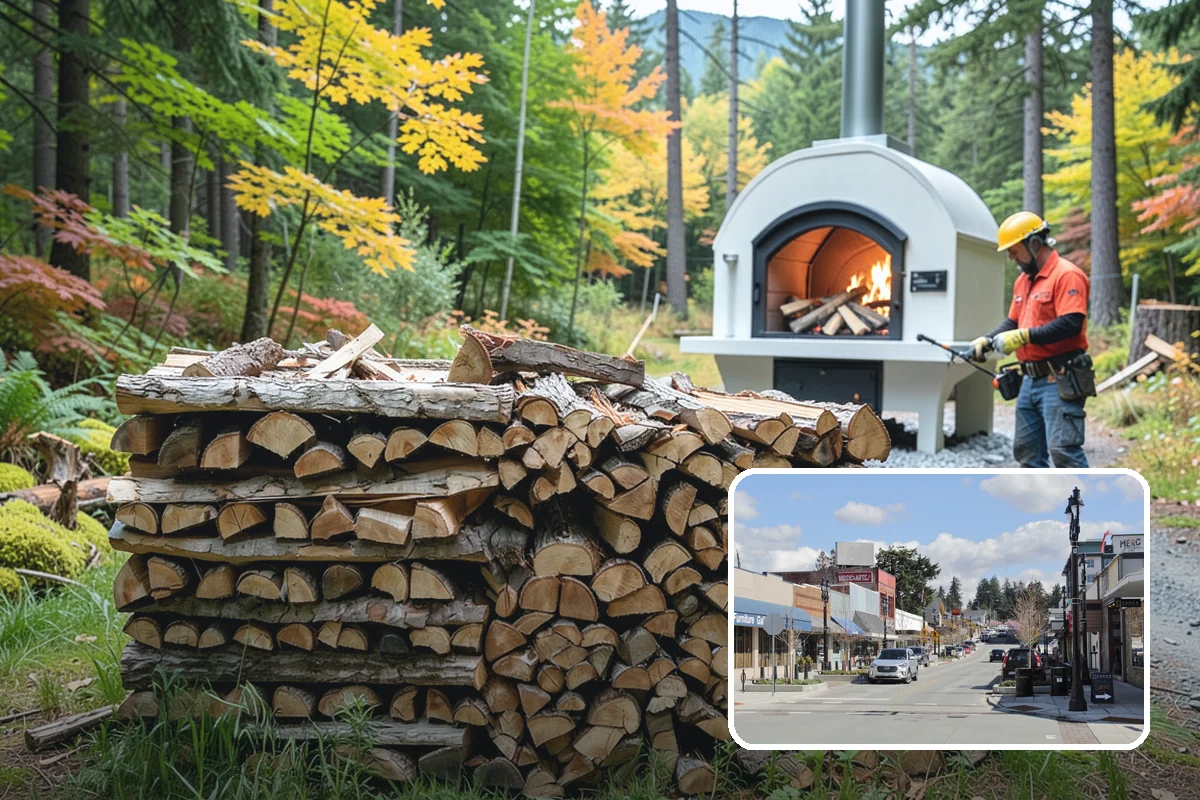 Premium Firewood in Bothell, King County, WA - Lower moisture for faster lighting and cleaner burning
