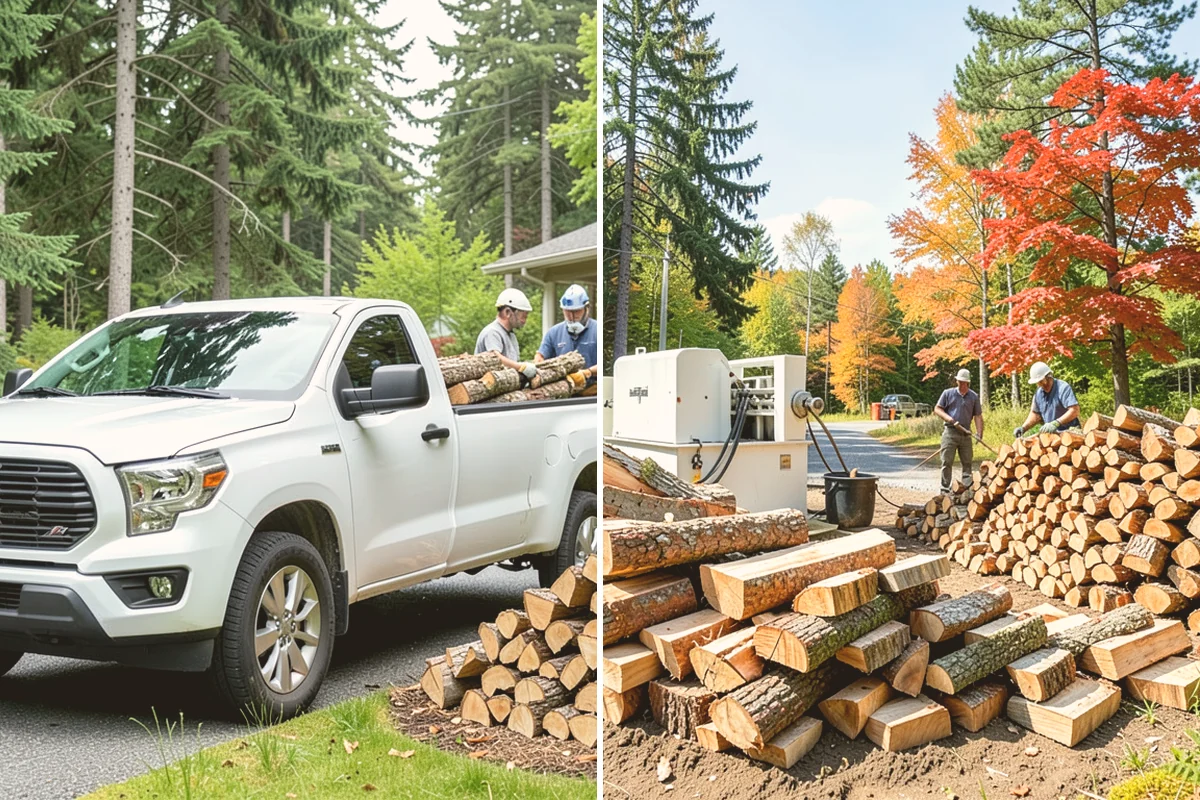 Premium Firewood in Bothell, King County, WA - We select stock that has reached the driest, most stable condition