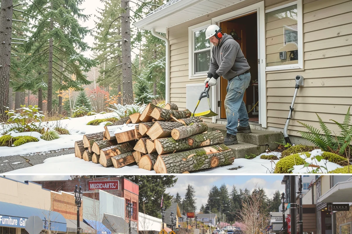 Premium Firewood in Bothell, King County, WA - Order premium firewood ahead of winter so your best-burning wood is on hand for the coldest, wettest stretches.
