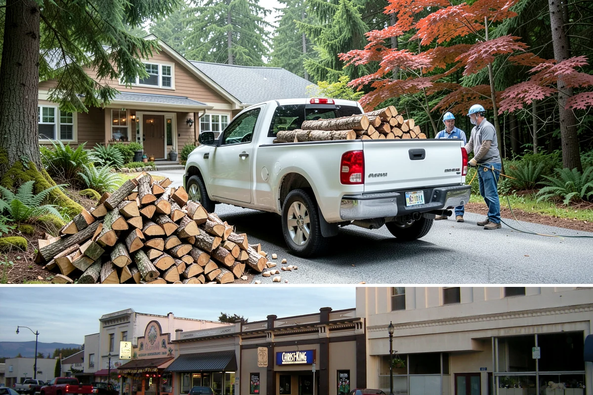 Premium Firewood in Burlington, Skagit County, WA - Order premium firewood ahead of winter so your best-burning wood is on hand for the coldest, wettest stretches.