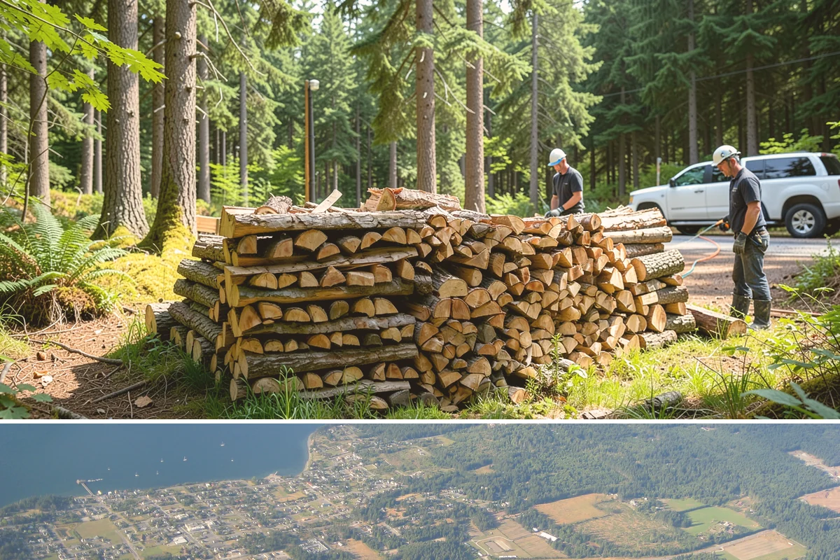 Premium Firewood in Coupeville, Island County, WA - Order premium firewood ahead of winter so your best-burning wood is on hand for the coldest, wettest stretches.