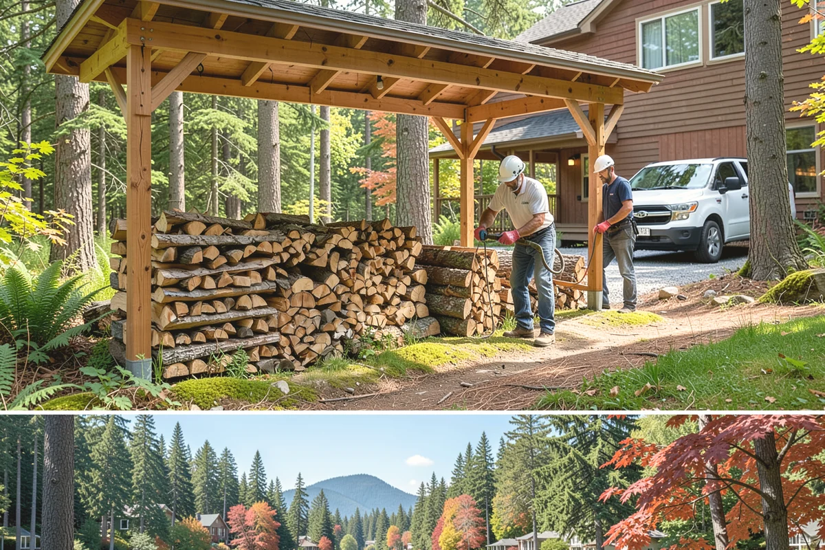 Premium Firewood in Covington, King County, WA - Order premium firewood ahead of winter so your best-burning wood is on hand for the coldest, wettest stretches.
