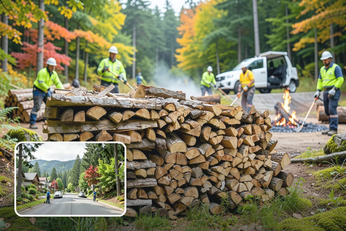 Premium Firewood in Darrington, WA - Lower moisture for faster lighting and cleaner burning