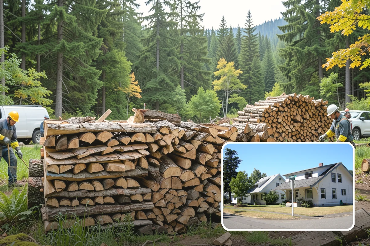 Premium Firewood in DuPont, Pierce County, WA - Lower moisture for faster lighting and cleaner burning