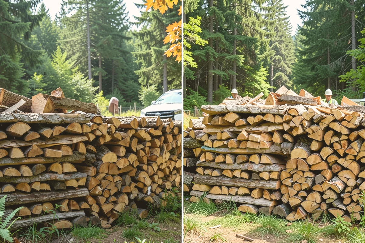 Premium Firewood in Eatonville, Pierce County, WA - We select stock that has reached the driest, most stable condition