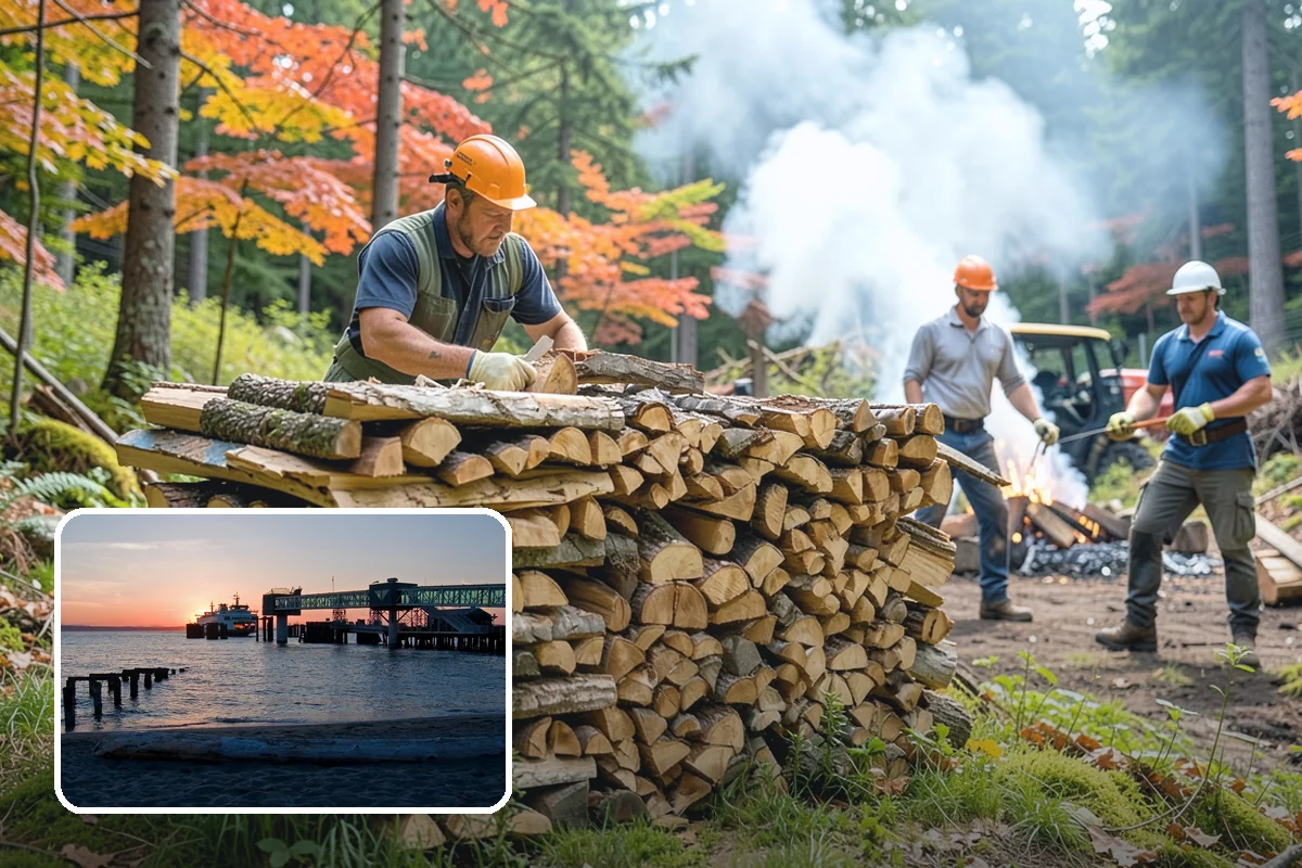 Premium Firewood in Edmonds, Snohomish County, WA - Lower moisture for faster lighting and cleaner burning