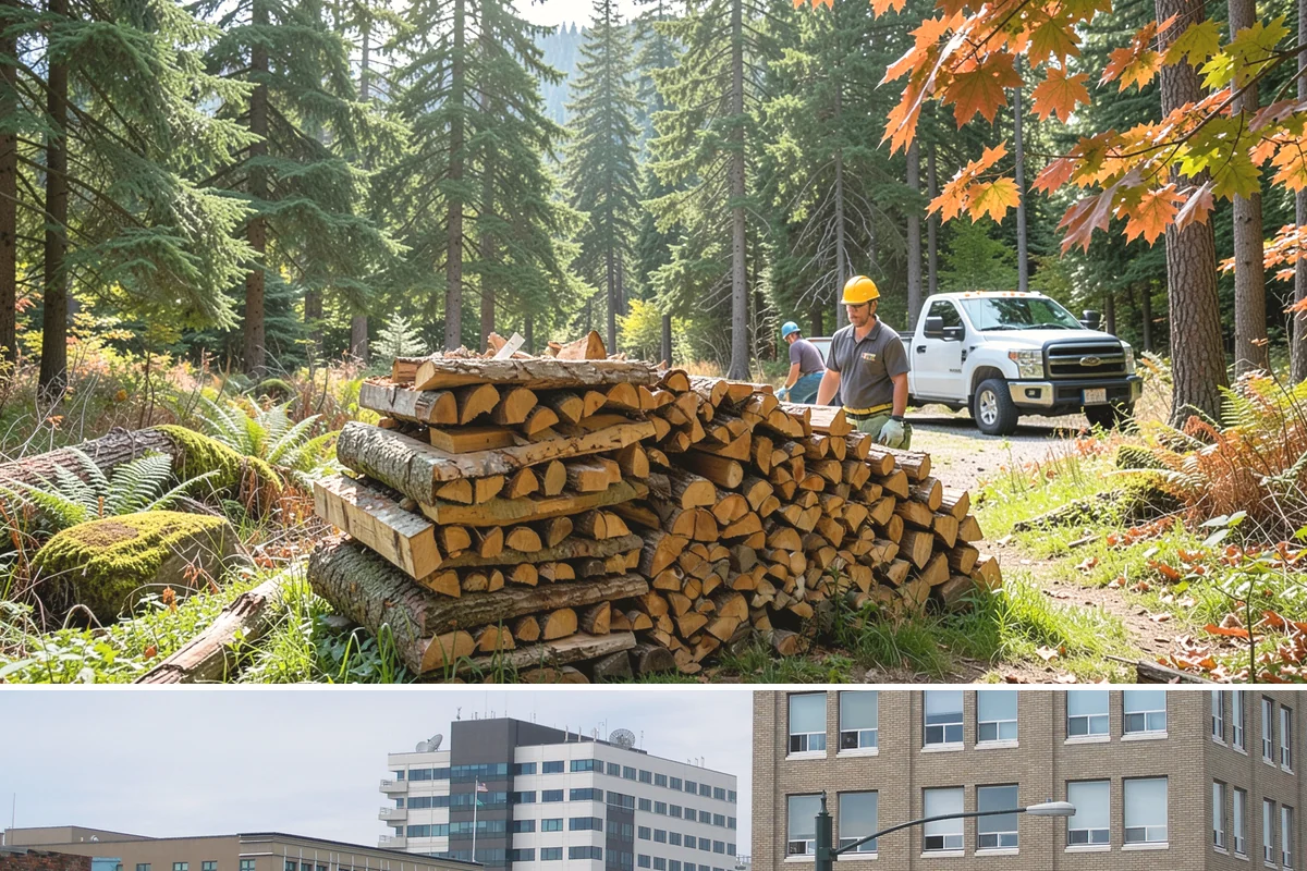 Premium Firewood in Everett, Snohomish County, WA - Order premium firewood ahead of winter so your best-burning wood is on hand for the coldest, wettest stretches.