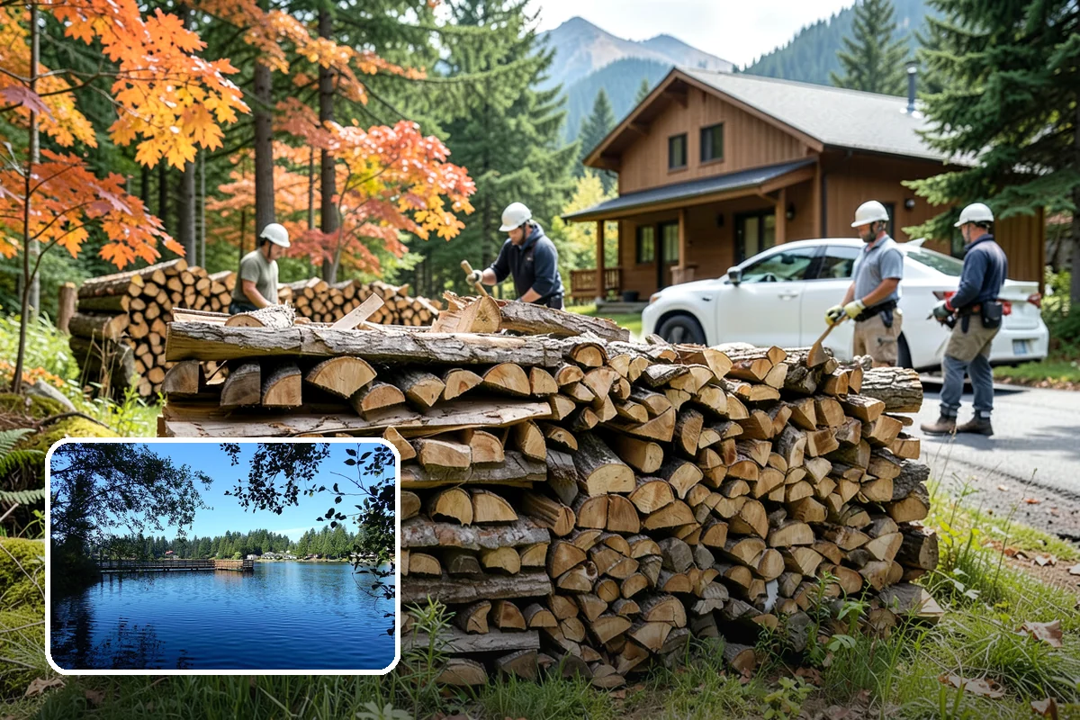 Premium Firewood in Federal Way, King County, WA - Lower moisture for faster lighting and cleaner burning