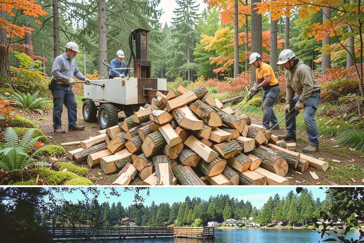 Premium Firewood in Federal Way, King County, WA - Order premium firewood ahead of winter so your best-burning wood is on hand for the coldest, wettest stretches.
