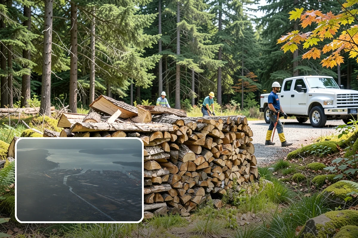Premium Firewood in Fife, Pierce County, WA - Lower moisture for faster lighting and cleaner burning