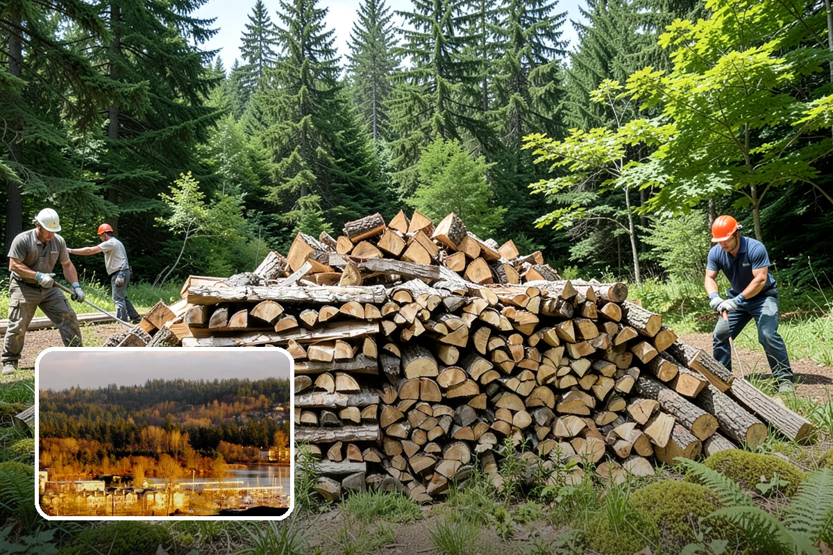 Premium Firewood in Kenmore, King County, WA - Lower moisture for faster lighting and cleaner burning
