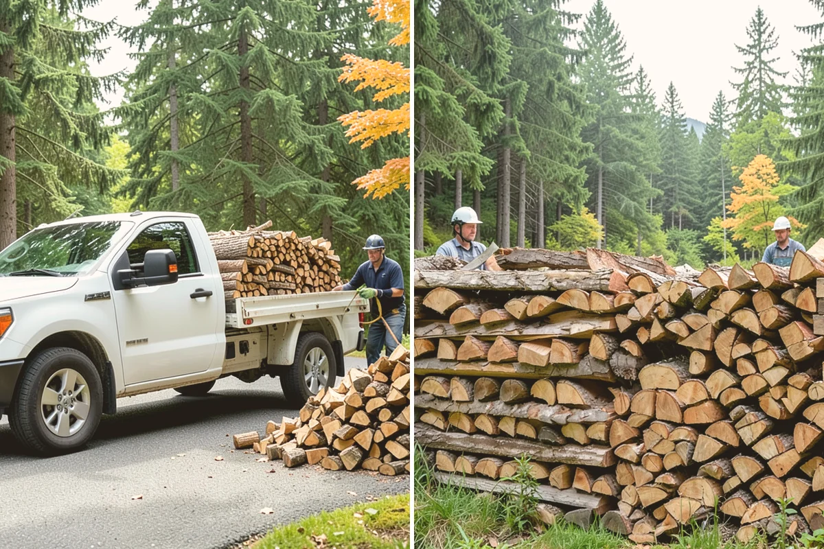 Premium Firewood in Kent, King County, WA - We select stock that has reached the driest, most stable condition