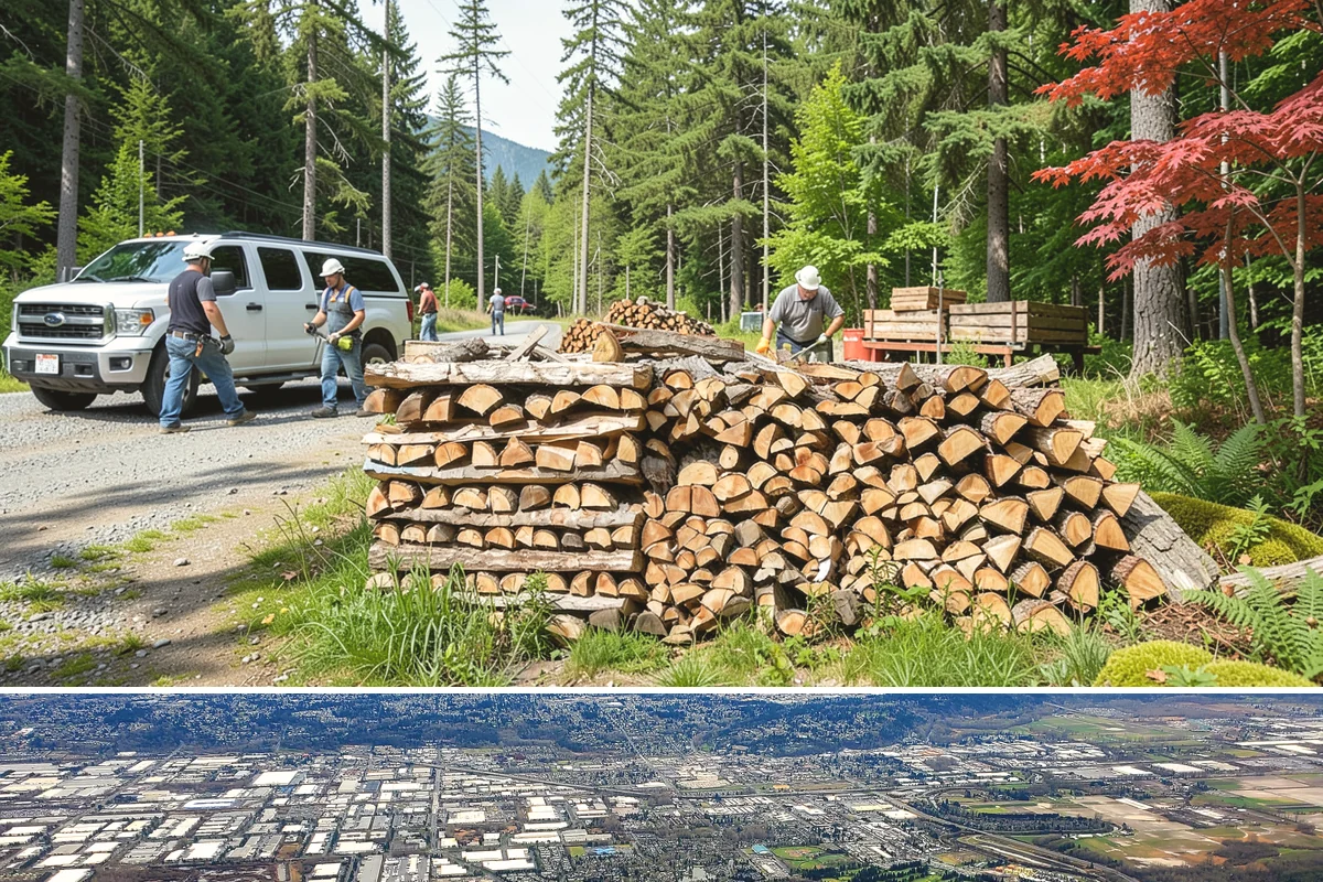 Premium Firewood in Kent, King County, WA - Order premium firewood ahead of winter so your best-burning wood is on hand for the coldest, wettest stretches.
