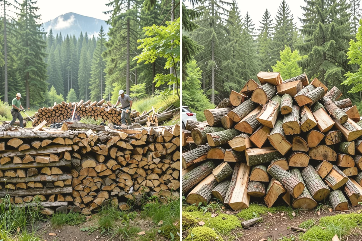 Premium Firewood in La Conner, Skagit County, WA - We select stock that has reached the driest, most stable condition