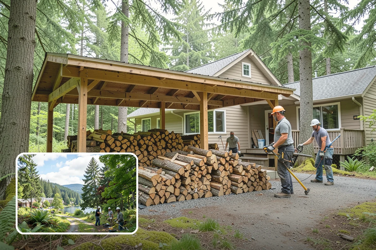 Premium Firewood in Lake Forest Park, King County, WA - Lower moisture for faster lighting and cleaner burning