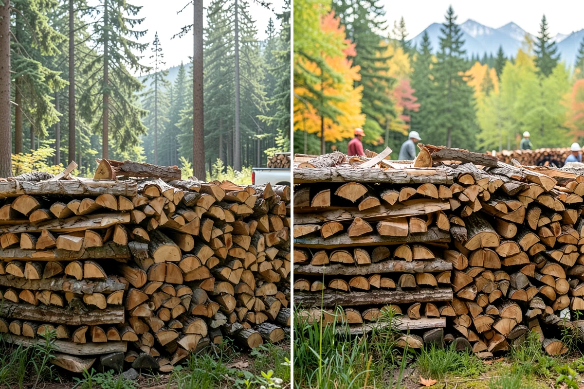 Premium Firewood in Lake Forest Park, King County, WA - We select stock that has reached the driest, most stable condition