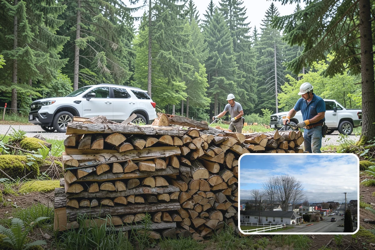 Premium Firewood in Langley, WA - Lower moisture for faster lighting and cleaner burning