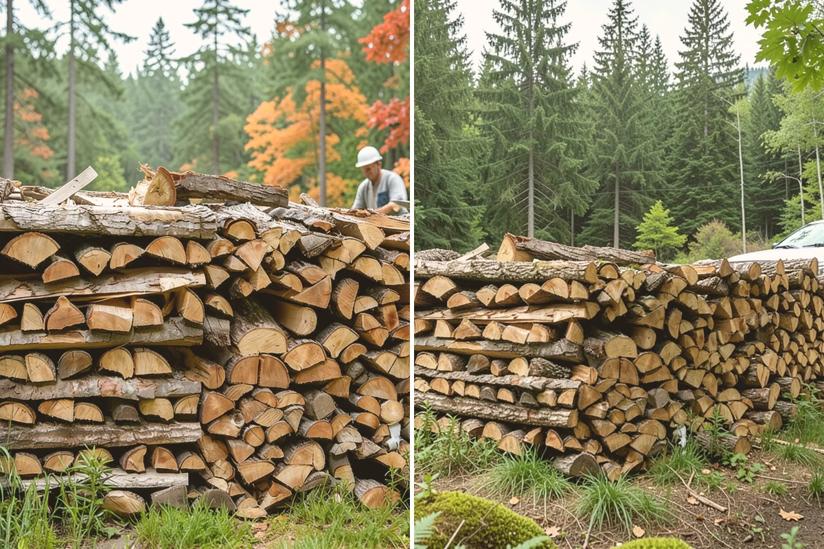 Premium Firewood in Langley, WA - We select stock that has reached the driest, most stable condition