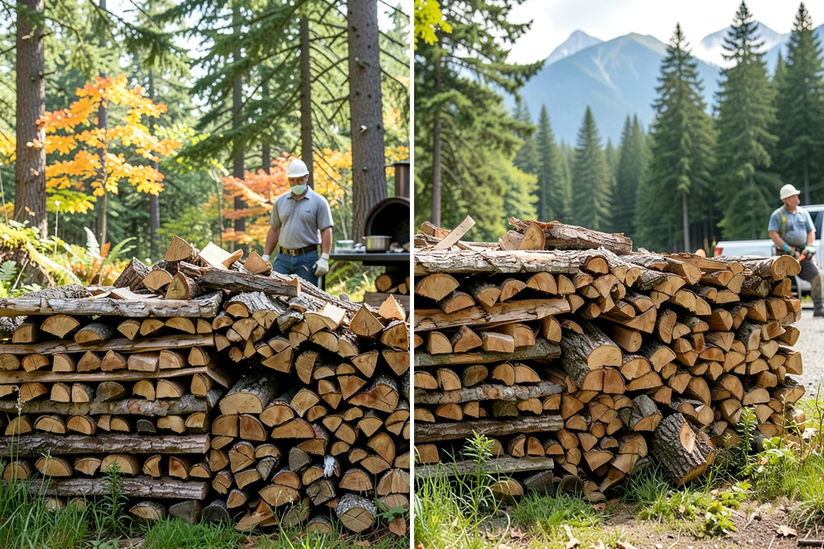 Premium Firewood in Lyman, WA - We select stock that has reached the driest, most stable condition