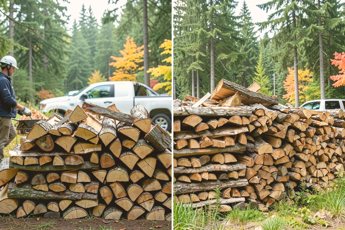 Premium Firewood in Lynnwood, Snohomish County, WA - We select stock that has reached the driest, most stable condition