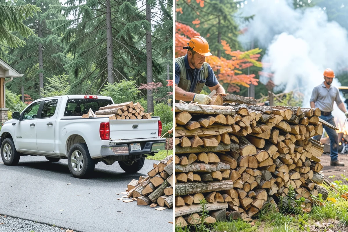 Premium Firewood in Medina, King County, WA - We select stock that has reached the driest, most stable condition