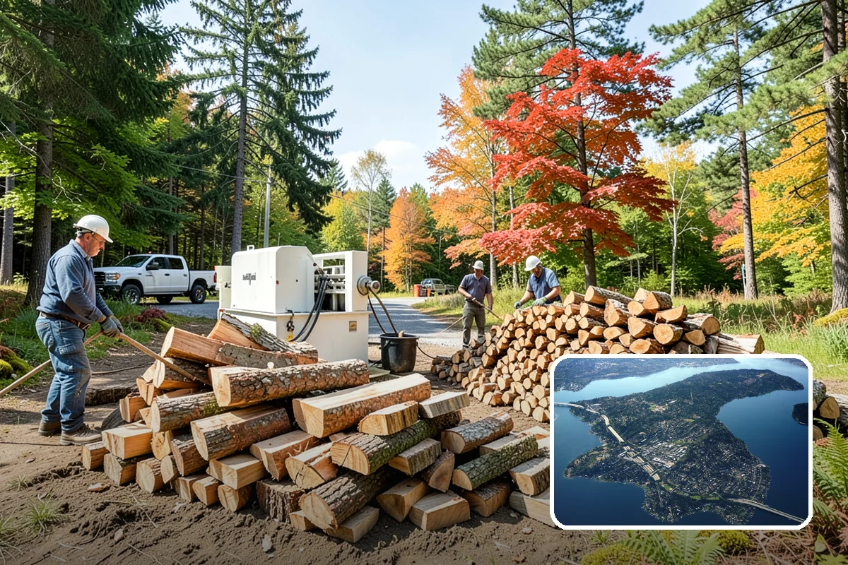 Premium Firewood in Mercer Island, King County, WA - Lower moisture for faster lighting and cleaner burning