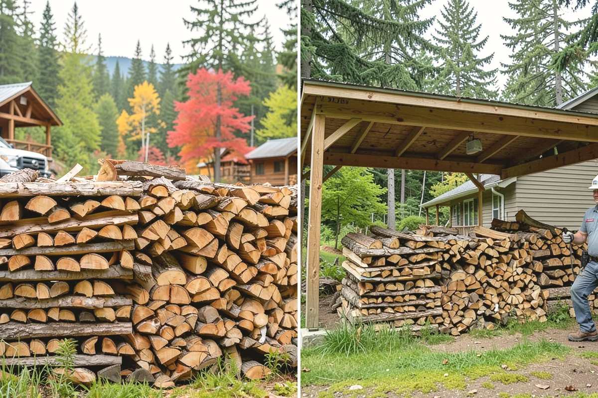 Premium Firewood in Mercer Island, King County, WA - We select stock that has reached the driest, most stable condition