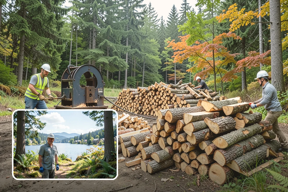 Premium Firewood in Milton, King County, WA - Lower moisture for faster lighting and cleaner burning