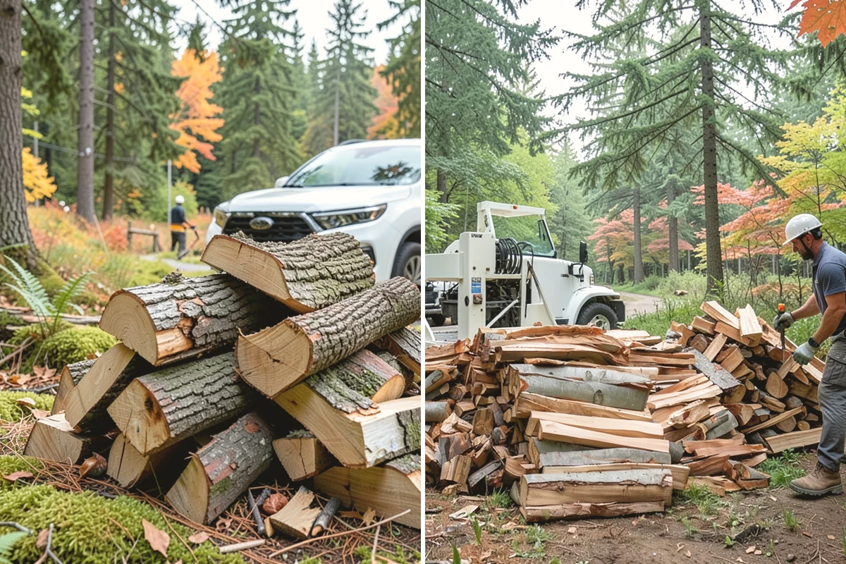 Premium Firewood in Monroe, Snohomish County, WA - We select stock that has reached the driest, most stable condition