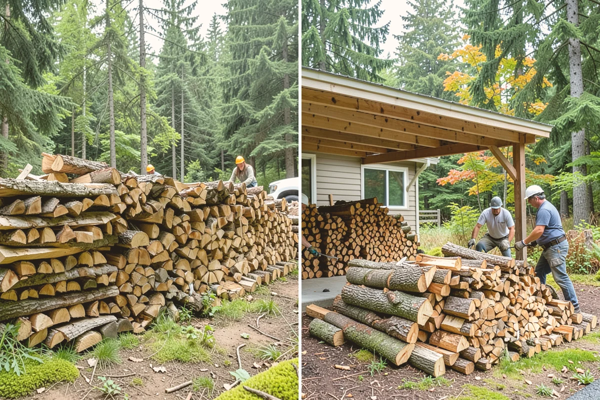 Premium Firewood in Mount Vernon, WA - We select stock that has reached the driest, most stable condition