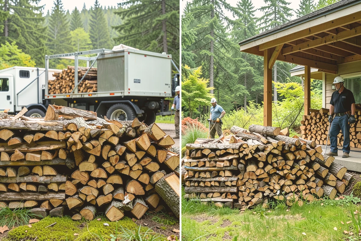 Premium Firewood in Newcastle, King County, WA - We select stock that has reached the driest, most stable condition