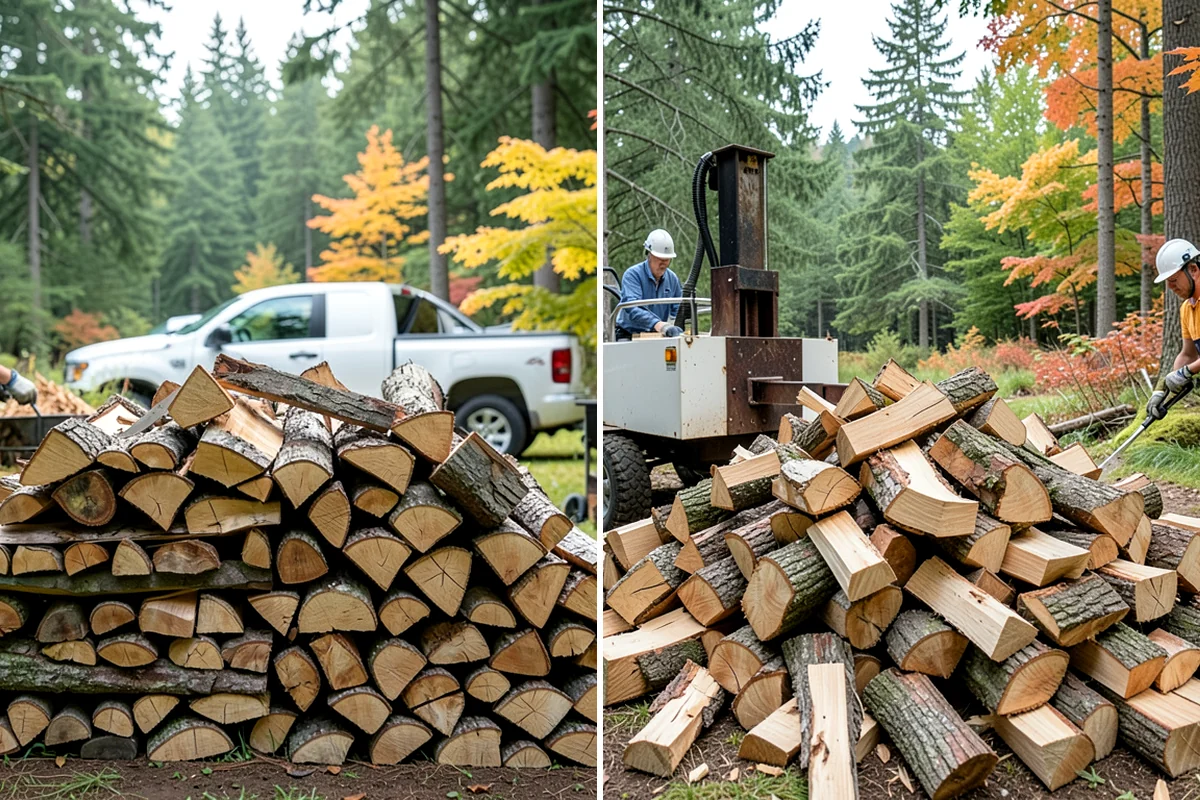 Premium Firewood in Normandy Park, King County, WA - We select stock that has reached the driest, most stable condition