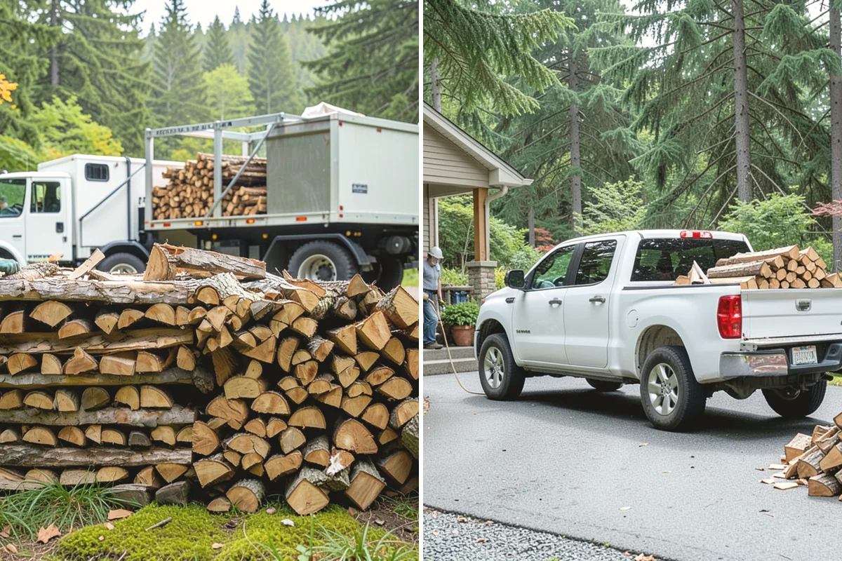 Premium Firewood in North Bend, King County, WA - We select stock that has reached the driest, most stable condition