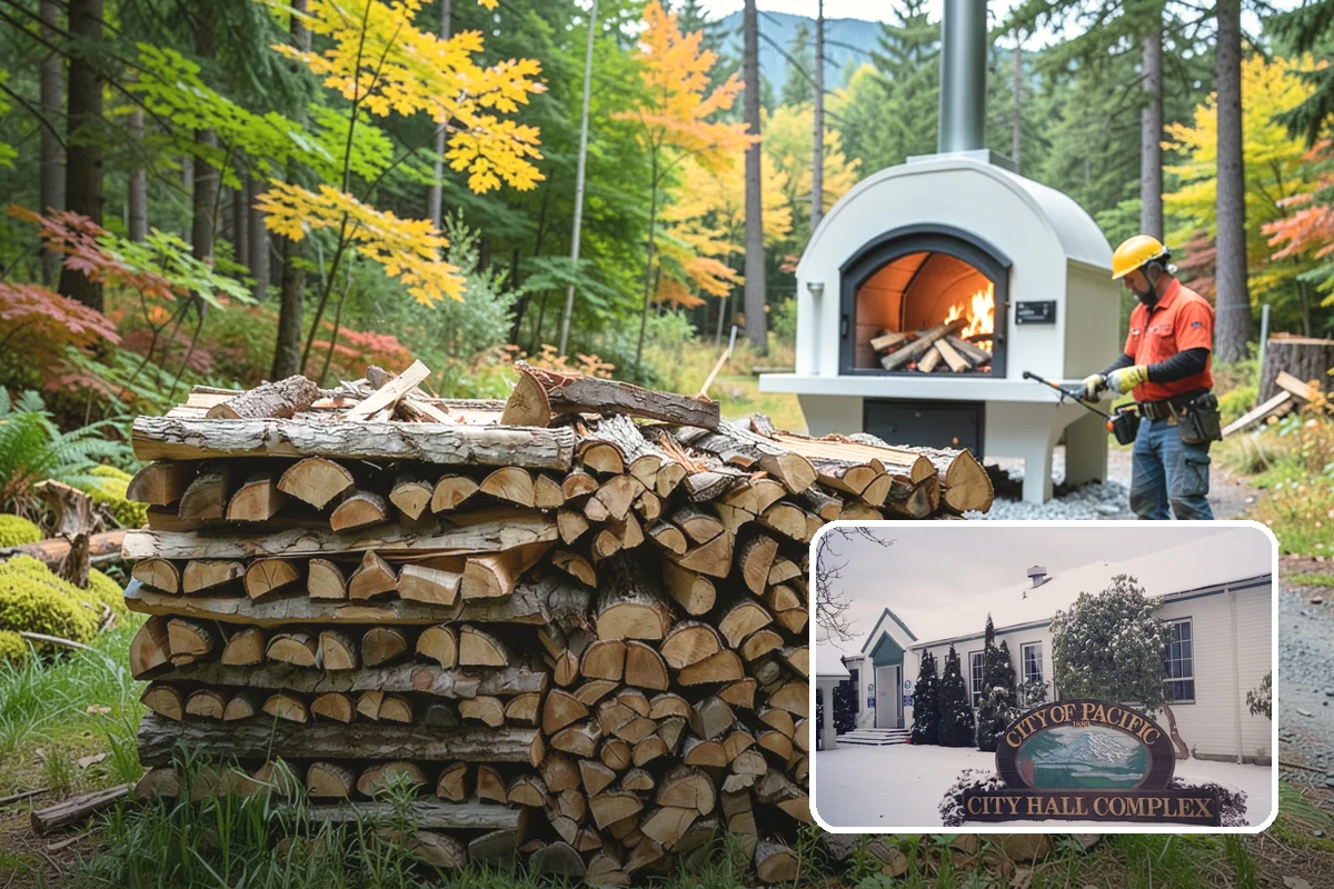 Premium Firewood in Pacific, King County, WA - Lower moisture for faster lighting and cleaner burning