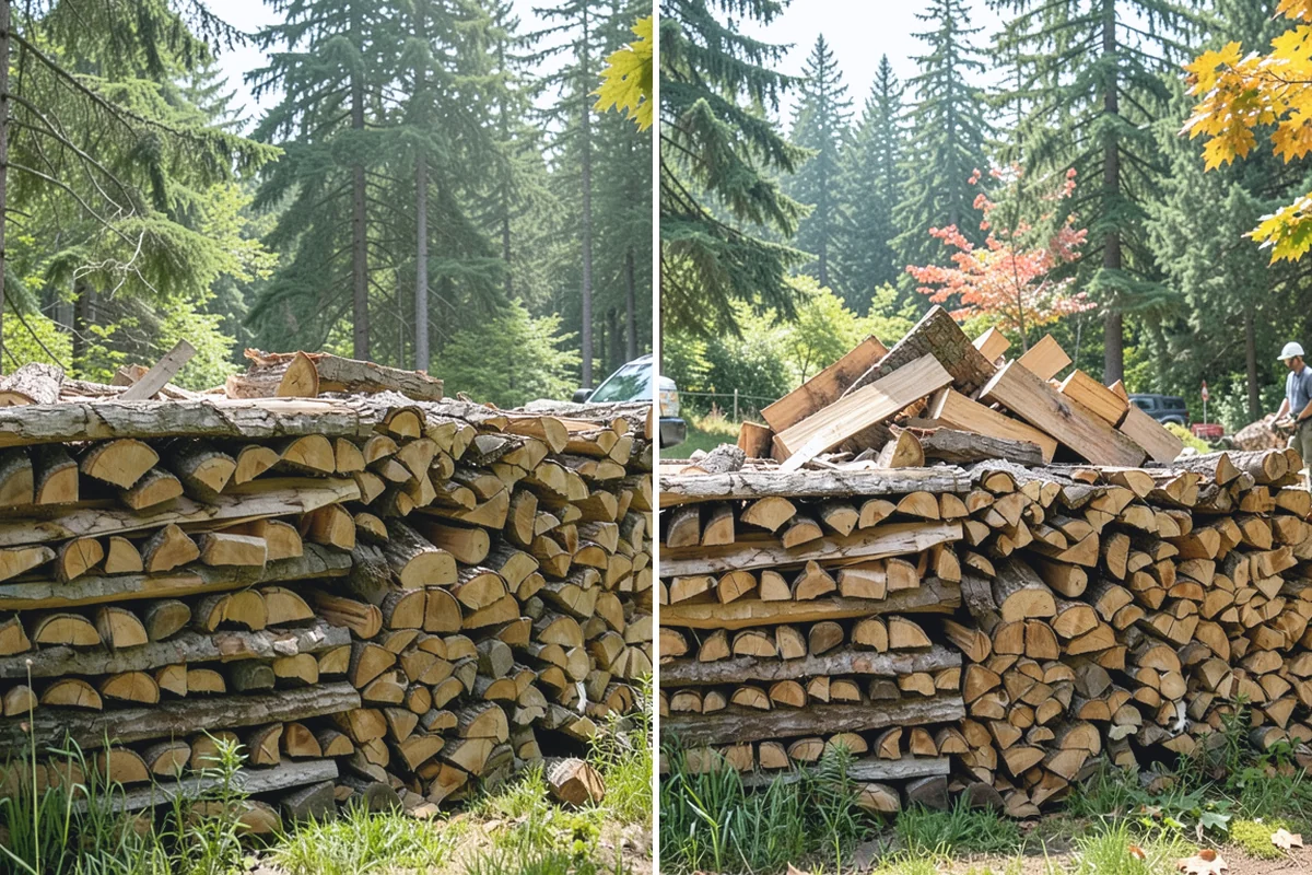 Premium Firewood in Renton, King County, WA - We select stock that has reached the driest, most stable condition