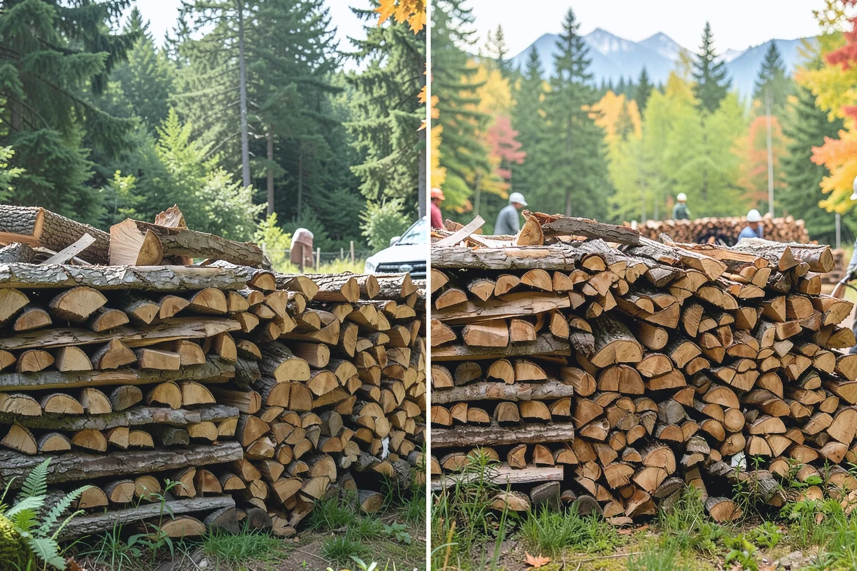 Premium Firewood in Roy, Pierce County, WA - We select stock that has reached the driest, most stable condition